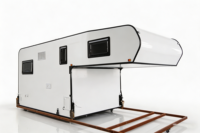 Pour camping-car moderne et robuste avec auvent, idéal pour les aventures en plein air hors réseau