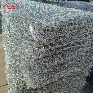 Rouleau de treillis métallique hexagonal tressé pour gabions, galvanisé et revêtu de PVC, pour la construction et les clôtures agricoles - Product Image 1