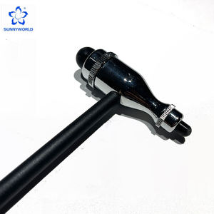 Marteau de percussion manuel de diagnostic médical en acier inoxydable/caoutchouc à double tête pour usage en clinique neurologique - Product Image 2