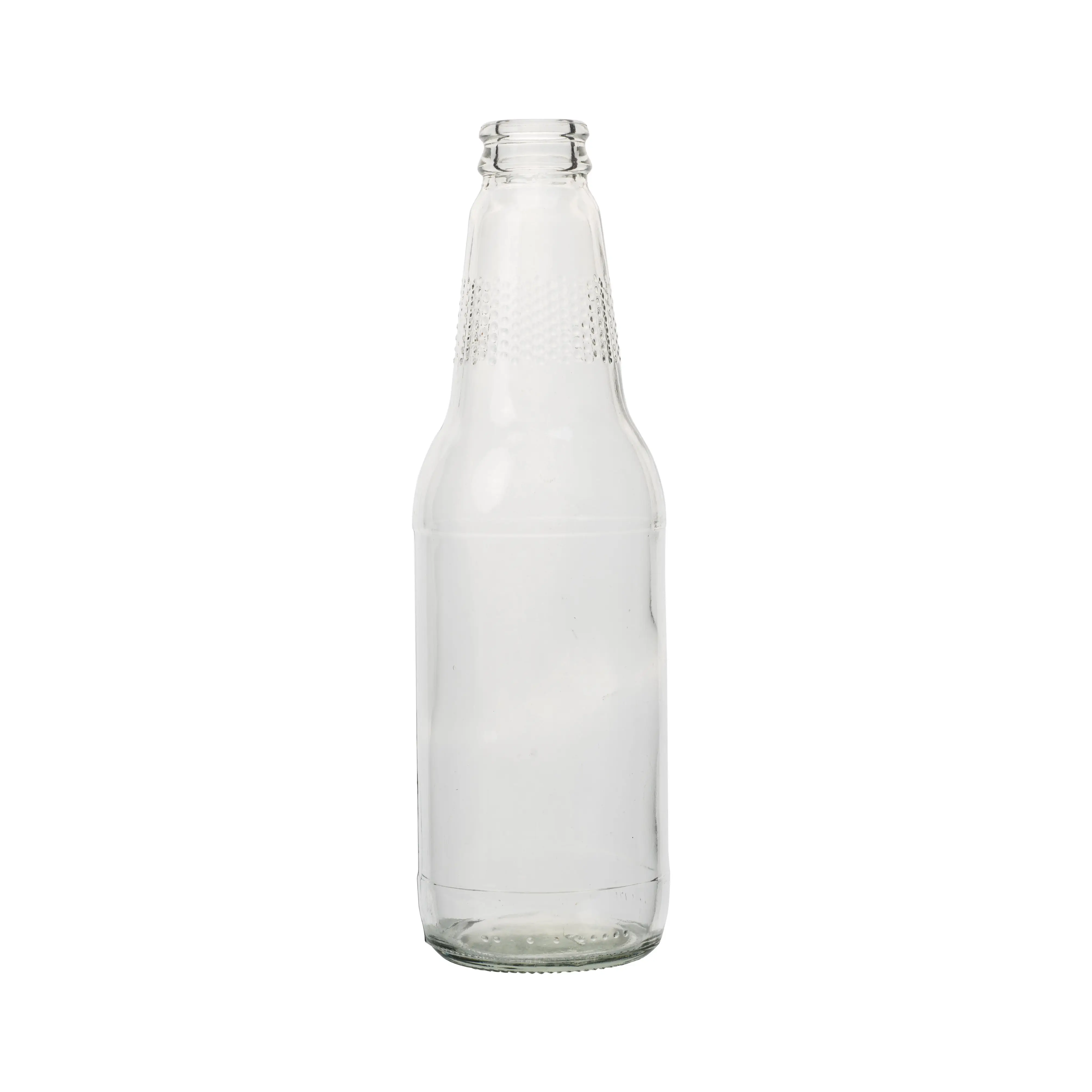 Leche de soja sabor original Botellas de vidrio 290ml OEM/ODM Marca Hecha botella de leche de vidrio