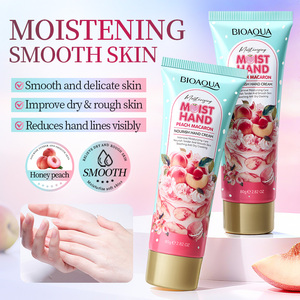 Crema de Manos Nutritiva <span class=keywords><strong>BIOAQUA</strong></span> Donut Cheese con Glicerina, Hidratante y Anti-agrietamiento, 80g para Piel Seca en Otoño e Invierno, Cuidado de la Piel de las Manos - Product Image 4