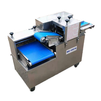 Nouvelle machine automatique de découpe de cubes de viande fraîche en acier inoxydable 304, épaisseur réglable, pour tranches de poulet, filets de poisson et saumon