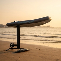 Pompe à hydrofoil motorisée 5000W en fibre de carbone avec télécommande sans fil, certifiée CE, origine Chongqing, construction double couche, sports nautiques