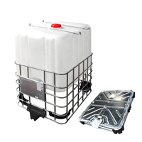 Réservoir d'eau de 1 mètre cube Cuve 1000l Équipement de stockage de produits chimiques Réservoirs d'élevage de poissons Distributeurs de collations Réservoir d'eau 1000l