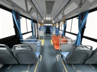 Bus automatique diesel LHD de 10,5 mètres