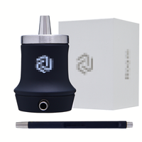 Vente en gros de coffret cadeau portable, ensemble de chicha en métal, 4 couleurs, mini chicha