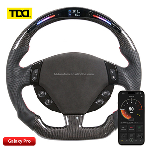 พวงมาลัยคาร์บอน TDD LED สำหรับ Maserati Granturismo Quattroporte GT GTS GC Sport - Product Image 6