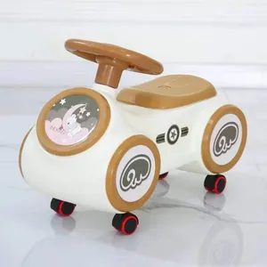 Thiết kế mới PU bánh xe bé trượt xe trẻ em đu xe/mô hình mới âm nhạc Twist xe đồ chơi cho trẻ em đi xe trên đồ chơi