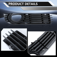 Grille de protection de phare antibrouillard avant de voiture de haute qualité avec garantie, finition brillante en nid d'abeille pour Audi A8 Quattro 4 portes 2006 2007 2008