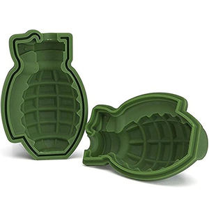 Molde para cubitos de hielo con forma de Granada 3D, fabricante de helados, fiesta, Bar, bebidas, bandejas de silicona, moldes, herramienta para Barra de cocina, bandeja para cubitos de hielo - Product Image 4