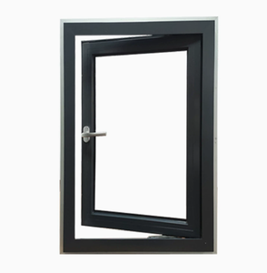 Anti typhoon aluminum alloy <b>swing</b> doors and windows Low-E glass sound insulation and heat insulation - Product Image 1
