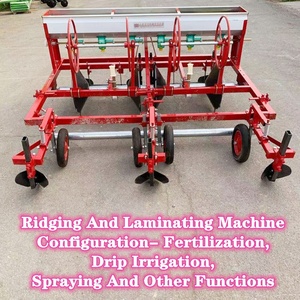 Tracteur suspendu équipement agricole légume Ridger <span class=keywords><strong>Film</strong></span> paillage engrais applicateur Machine fournie boîte de vitesses cultivateur - Product Image 6