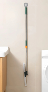 Serpillère télescopique en silicone à long manche, <span class=keywords><strong>balai</strong></span> magique pour le nettoyage des salles de bain et des fenêtres - Product Image 4
