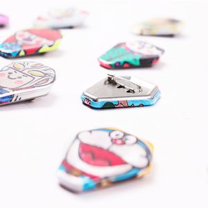 2025 nóng bán chất lượng tốt peltate Quan Tài hình dạng huy hiệu MAKER + giấy Cutter + 1000PCS nút phần DIY tạo ra - Product Image 5