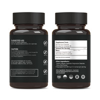 Fournisseur d'usine de compléments alimentaires, capsules d'extrait de racine de maca noire, pilules de poudre de maca, 200 capsules, capsules de maca rouge