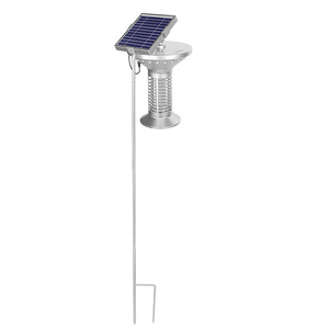 Lampe anti-moustiques solaire Xinyao, grande cylindrique, UV, pour extérieur - Product Image 1