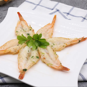 Gamberetti a Farfalla Marinati Congelati - Frutti di Mare Pronti per la Cottura in <span class=keywords><strong>Friggitrice</strong></span> <span class=keywords><strong>ad</strong></span> <span class=keywords><strong>Aria</strong></span> - Fabbrica Certificata BRC e HALAL - Product Image 1