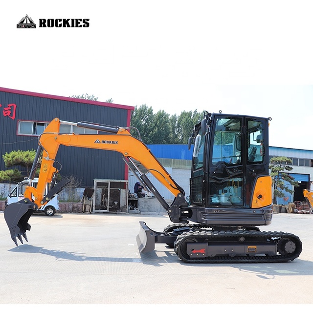 China diesel Mini Crawler Excavator 1 Ton 1.5 Ton 2 Ton 2.5 Ton  7 Ton 10 t 15 t 4 Ton Excavator Micro Digger New Price for Sale