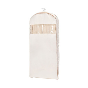 Satin Compression Dust <b>Cover</b> Rectangle Hook Type Wardrobe Clothing Protector - Product Image 5