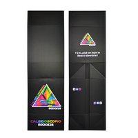 Wholesale Custom Luxury Black Folding Magnetic Box Mailing Clothes Foldable Cardboard Paper Box Gift Boxes Packaging