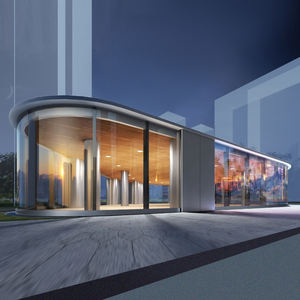 كبسولة منتجع ذكية متنقلة فاخرة مخصصة من الفولاذ المقاوم للصدأ في الهواء الطلق - Product Image 3