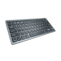 Clavier sans fil miniature au design fin et silencieux 2,4 GHz, clavier mignon