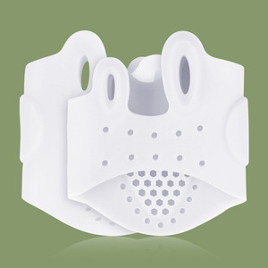 Double trou pouce valgus orteil diviseur pied centre épaissir absorption des chocs massage front palm pad <span class=keywords><strong>Bigfoot</strong></span> os manchon orthopédique - Product Image 5