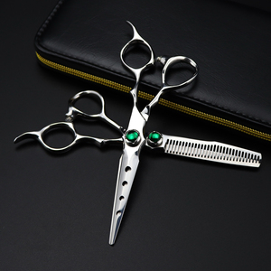 <span class=keywords><strong>Ciseaux</strong></span> plats en acier inoxydable 9CR de 6 pouces 62HRC pour barbiers, coiffeurs, salons de beauté, <span class=keywords><strong>ciseaux</strong></span> spéciaux fins pour l'éclaircissage - Product Image 5