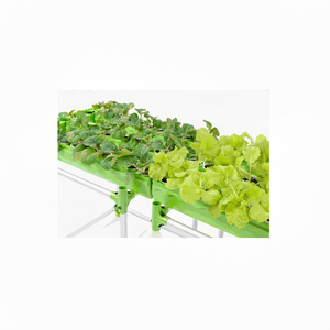 ระบบไฮโดรโปนิกส์ Aquaponics หลายช่วงชุดการเพาะปลูกเรือนกระจกทางการเกษตรระบบกระถางขนาดใหญ่เอบีเอส/อลูมิเนียมการเกษตร - Product Image 1