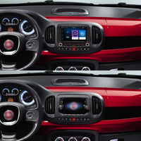BQCC 2Din 7 "2.5D IPS Android 13 Octa Core DSP autoradio Carplay Android Auto WIFI GPS RDS lecteur de voiture pour Fiat 500L 2016 ~ 2019
