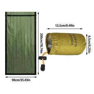 Outdoor Emergency <span class=keywords><strong>Gear</strong></span> 3 Season Survival escursionismo campeggio sacco a pelo per adulti giovani - Product Image 3