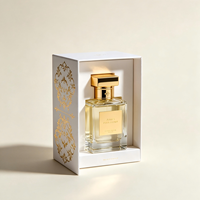Flacon de parfum de haute qualité 5ml 15ml 50ml, boîte cadeau en papier, impression UV, texture mate pour parfum de marque privée