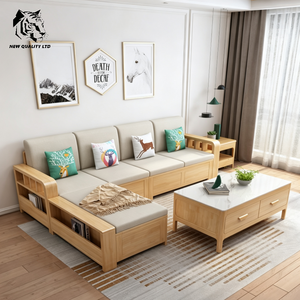 chinese factory good price customization huge stock dropshipping sectional modern design <b>living</b> <b>room</b> furniture wood storage <b>sofa</b> - Product Image 2