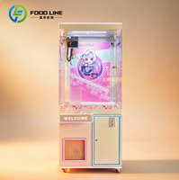 Mini machine à griffes pour jouets en peluche avec lecteur de carte