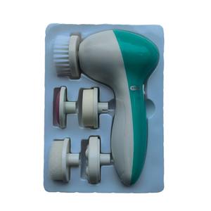 Cuidado DE LA PIEL Dispositivo de belleza Masaje Eléctrico Limpiador facial multifuncional Juego de cepillos faciales 5 en 1 Cepillo de limpieza facial - Product Image 3