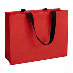 High-End Custom Luxury Gift <b>Paper</b> Bag | Recycled Paperboard/Ivory Board Coated Packaging for Cosmetics/Clothing/Crafts - Product Image 3