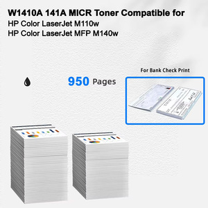 Cartucho de Tóner MICR Compatible con IBEST <span class=keywords><strong>HP</strong></span> W1410A 141A para <span class=keywords><strong>HP</strong></span> Color <span class=keywords><strong>LaserJet</strong></span> M110w <span class=keywords><strong>MFP</strong></span> <span class=keywords><strong>M140w</strong></span> para Impresión de Cheques Bancarios - Product Image 2