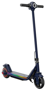 QMWHEEL Mini Scooter Eléctrico de Alta Calidad y Gran Resistencia de 130W para Niños de 12 Años, Dos Ruedas, Plegable, con Luces LED y Marco de Acero - Product Image 3