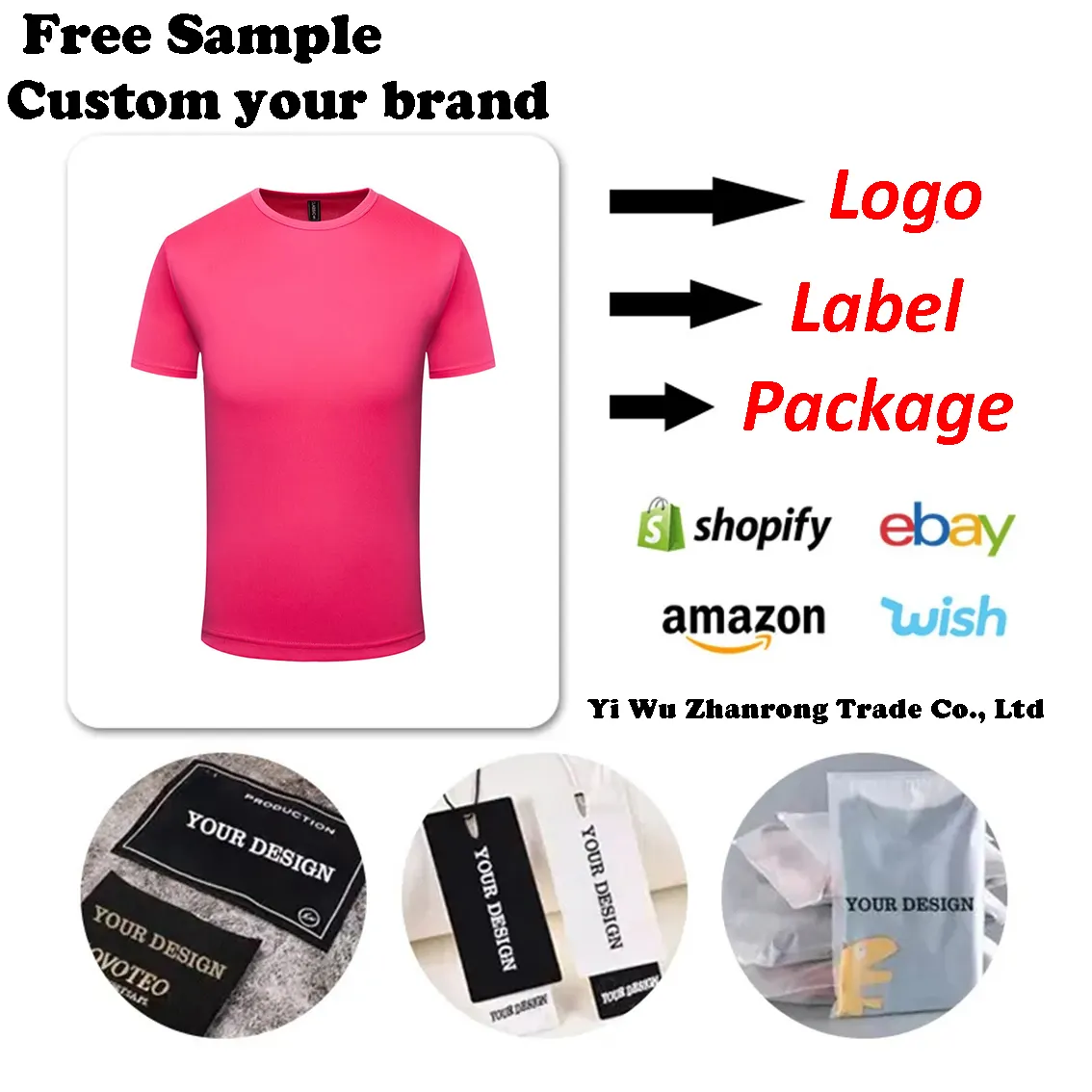 Premium 180gsm-300gsm Plain Polyester T shirt Gym Jogging Fast Dry T shirts Blank Oversize Heavy Weight Custom T-shirts for Men