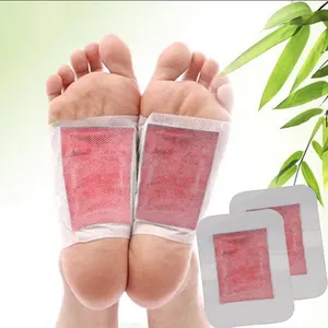 Produits de soins des pieds Tissu transdermique non tissé Nettoyage du corps Perte de poids Minceur Toxine Remover Patch de désintoxication des pieds