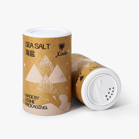 Tube en carton alimentaire de 16 oz, diamètre 47 mm, 58 mm, 65 mm, pour sel, poivre, épices, sucre