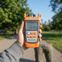 Source de lumière optique portable NOVKER NK301 850 1300 1310 1490 1550 1625nm pour test de fibre optique FTTH