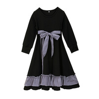 Abaya Musulmane En Gros Pour Enfants Filles, Robe Longue De Ramadan Avec Hijab, Burqa Maxi Pour Bébés Filles Et Petits Enfants