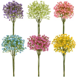 ดอกยิปโซฟิลลาประดิษฐ์ ก้านเดี่ยว สีขาว สำหรับตกแต่งงานแต่งงาน ตกแต่งบ้าน ของตกแต่งพลาสติก - Product Image 5