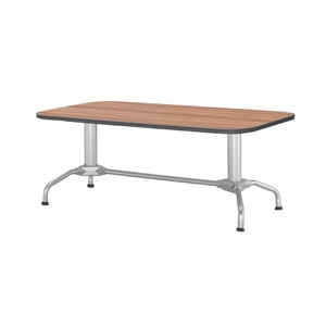 TOFAS Table de conférence moderne coréenne de 2400mm pour la gestion des câbles Cadre en acier durable Finition des panneaux en bois Salle de conférence Fabriqué en Corée - Product Image 1