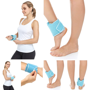 Supporto di compressione Gel ricongelabile da polso impacco di ghiaccio supporto flessibile caldo e freddo tutore per lesioni - Product Image 5