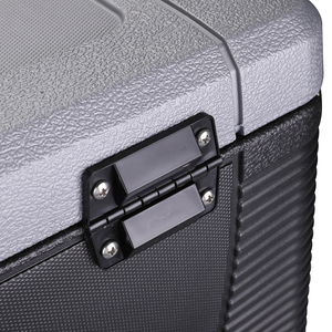 Refrigerador de 45l, 12V, refrigerador para coche, <span class=keywords><strong>nevera</strong></span> portátil, caja de viaje, refrigeradores eléctricos de <span class=keywords><strong>playa</strong></span> con <span class=keywords><strong>ruedas</strong></span> - Product Image 5