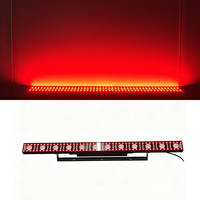 Barre lumineuse LED murale en aluminium moulé sous pression 12x3W RGB DMX512 avec mode activé par l'auto-ouverture ou le son