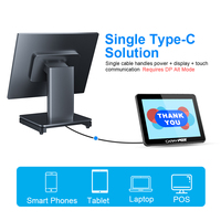Moniteur LCD tactile 9,7 pouces en gros pour fabricants, résolution 1024x768, USB, HDMI, non tactile en option, pour affichage en supermarché