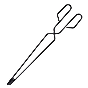 <span class=keywords><strong>Pince</strong></span> à feu en acier au carbone de 49cm, accessoires de cheminée, ensemble d'outils, <span class=keywords><strong>pince</strong></span> à feu - Product Image 1